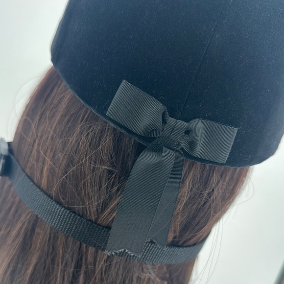 Vintage Zaldi Velvet Made In Spain Equestrian Polo Horseback Riding Helmet 6 7/8 - Picture 6 of 13